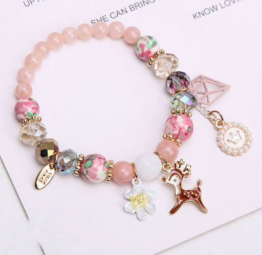 Pearl Bracelet, Natural Stone Bead Bracelet